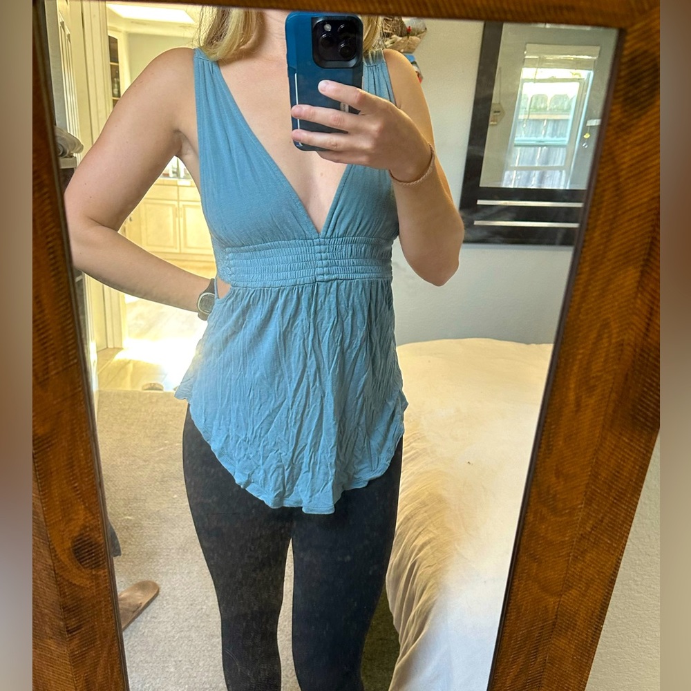 Light blue Tank Top